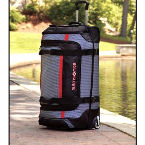 Samsonite Bags Samsonite Ripstop 35inch Wheeled Duffel Bag Poshmark